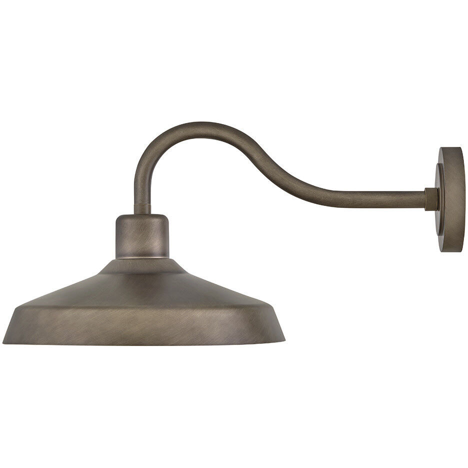 Coastal Elements Forge 1 Light 12.5 inch Burnished Bronze Outdoor Wall Mount Lantern