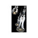 Hookah LED 23 inch Polished Nickel Chandelier Ceiling Light