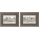 Landscapes Gray and Brown and Neutral and Beige Framed Art, Propac