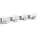 Dryden 4 Light 32 inch Polished Nickel Vanity Light Wall Light