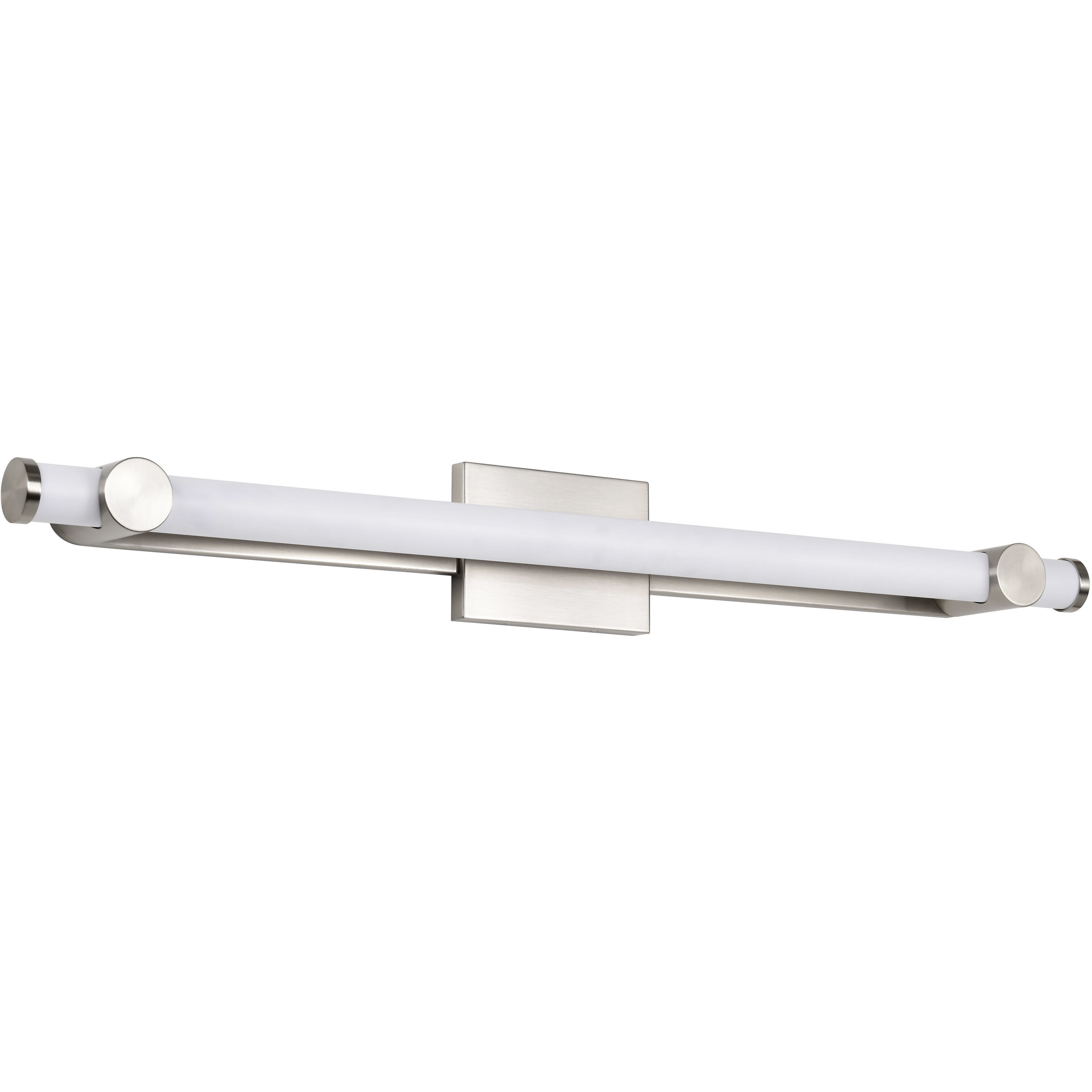 Bowman LED 35.88 inch Brushed Nickel Vanity Light Wall Light