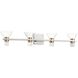 Blake LED 35.5 inch Polished Nickel and Champagne Gold Vanity Light Wall Light