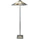 Evelyn 63 inch 100.00 watt Silver Floor Lamp Portable Light