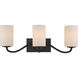 Willow 3 Light 23 inch Forest Bronze Vanity Light Wall Light