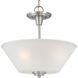 Pittman Pendant Ceiling Light in Brushed Nickel