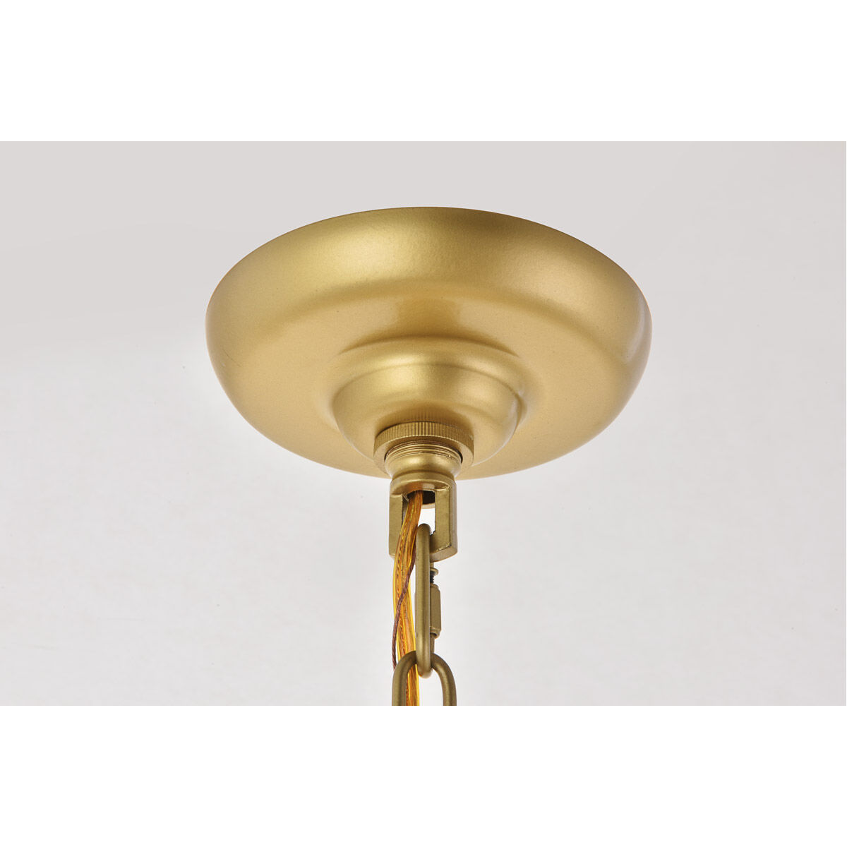 Selene 4 Light 20 inch Brass Pendant Ceiling Light
