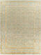 Hamadan 144 X 108 inch Seafoam Rug, Rectangle