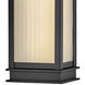 Rockwell LED 28 inch Textured Black Outdoor Wall Mount Lantern