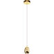 Artisan Collection/VENEZIA Series 4.75 inch Gold Pendant Ceiling Light