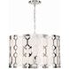 Jennings 5 Light 24.25 inch Polished Nickel Pendant Ceiling Light
