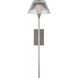 Waterford Blaze LED 5.75 inch Polished Nickel Tail Sconce Wall Light