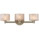 Willow LED 19 inch Satin Nickel Bath Vanity Light Wall Light