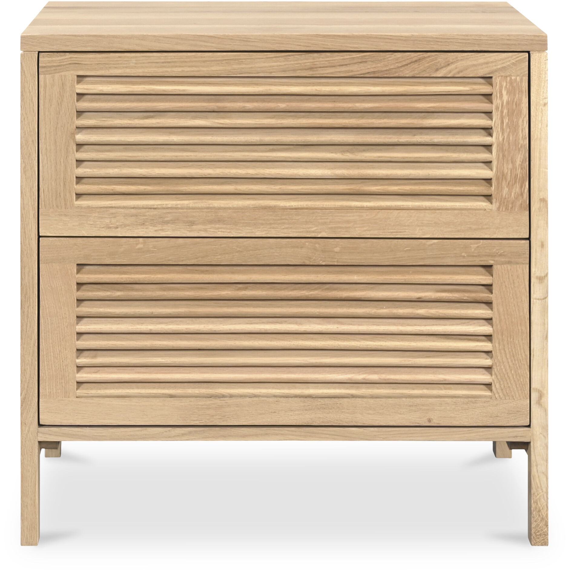 Teeda 24 X 24 inch Natural Nightstand