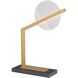 Zahar 20.5 inch Bronze Desk Lamp Portable Light