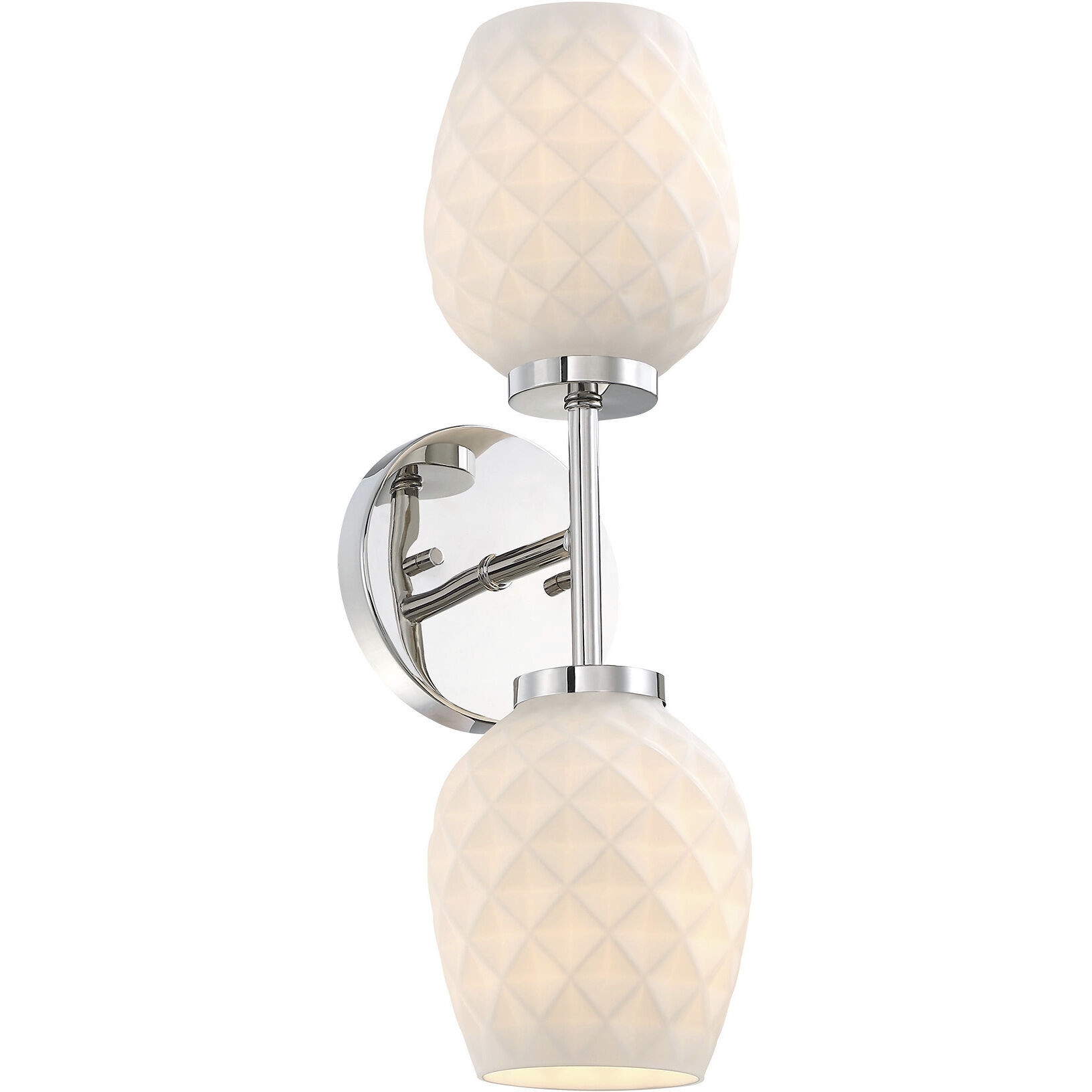 Dita Wall Sconce Wall Light in Polished Nickel