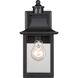 Chancellor 1 Light 11 inch Mystic Black Outdoor Wall Lantern