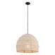 Lunel 1 Light 24 inch Dark Bronze Pendant Ceiling Light