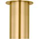 Drew & Jonathan Scott Archer 1 Light 5.5 inch Satin Brass Flush Mount Ceiling Light