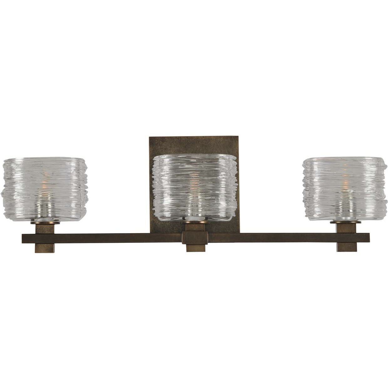 Clearwater 3 Light 21.00 inch Bathroom Vanity Light