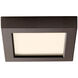 Altair LED 5 inch Oiled Bronze Flush Mount Ceiling Light