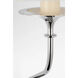 Amber Lewis Knox LED 6 inch Polished Nickel Single Sconce Wall Light