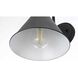 Colton 1 Light 10 inch Black Outdoor Wall Sconce