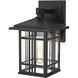 Harley 1 Light 10 inch Black Outdoor Wall Sconce