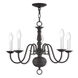 Williamsburgh 5 Light 24 inch Bronze Chandelier Ceiling Light