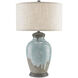 Chatswood 28.5 inch 150 watt Blue-Green and Gray Table Lamp Portable Light