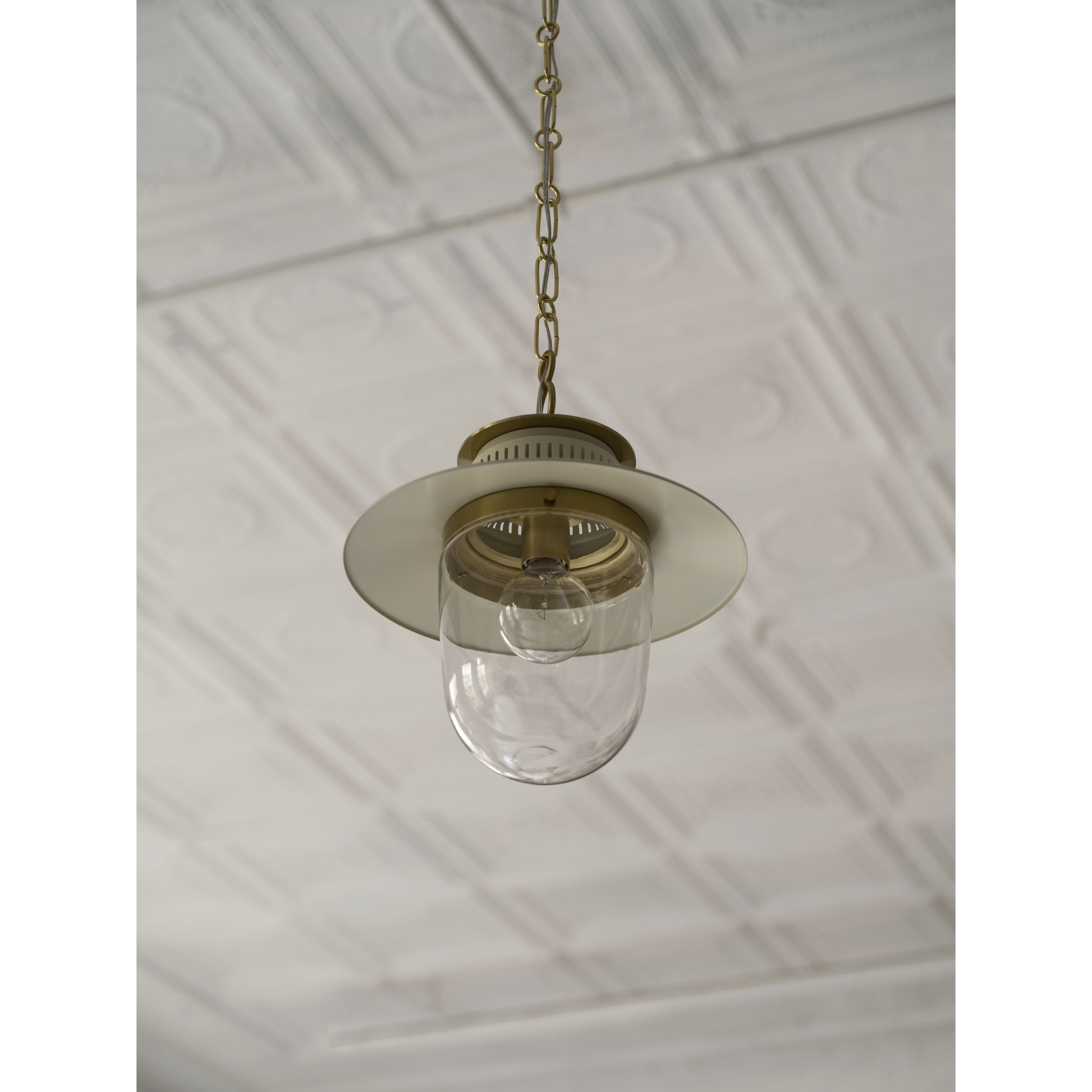 Nori 1 Light 17 inch Aged Brass Pendant Ceiling Light