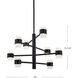 Copenhagen LED 24 inch Black Exterior Pendant