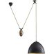 Egg Drop 1 Light 16 inch Bronze Pendant Ceiling Light
