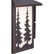 Yosemite LED 12.5 inch Burnished Bronze Outdoor Wall