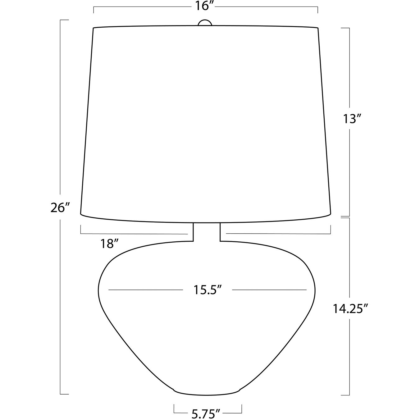 Avery 26.5 inch 150.00 watt Natural Table Lamp Portable Light