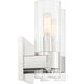 Vernon Place 2 Light 12 inch Chrome Bath Light Wall Light