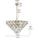Adaline 15 Light 32 inch Satin Gold Chandelier Ceiling Light