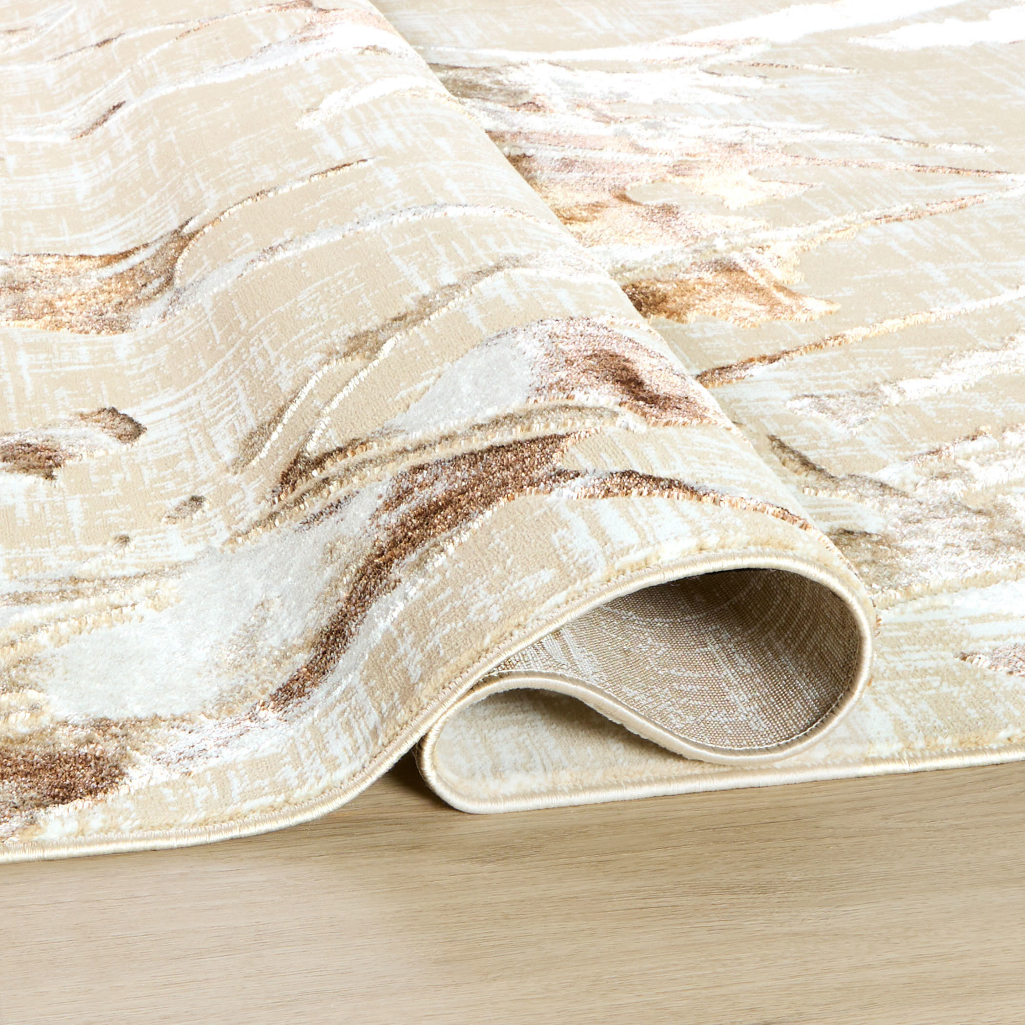 Piave 36 X 24 inch Earth Tones Rug in 2 x 3