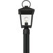 Parkside 1 Light 17.25 inch Sand Coal Outdoor Post Mount
