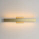 Alumilux Sideline LED 24 inch Satin Brass Bath Vanity Wall Light