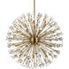 Vera 32 Light 44 inch Gold Pendant Ceiling Light