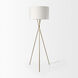 Ambrose 61.75 inch Gold Floor Lamp Portable Light