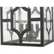 Calvert 4 Light 12 inch Oil-Rubbed Bronze Exterior Hanging Lantern