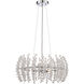 Valla 6 Light 20 inch Polished Chrome Pendant Ceiling Light