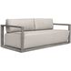 Remsen Weathered Gray and Nuance Dove Outdoor Sofa