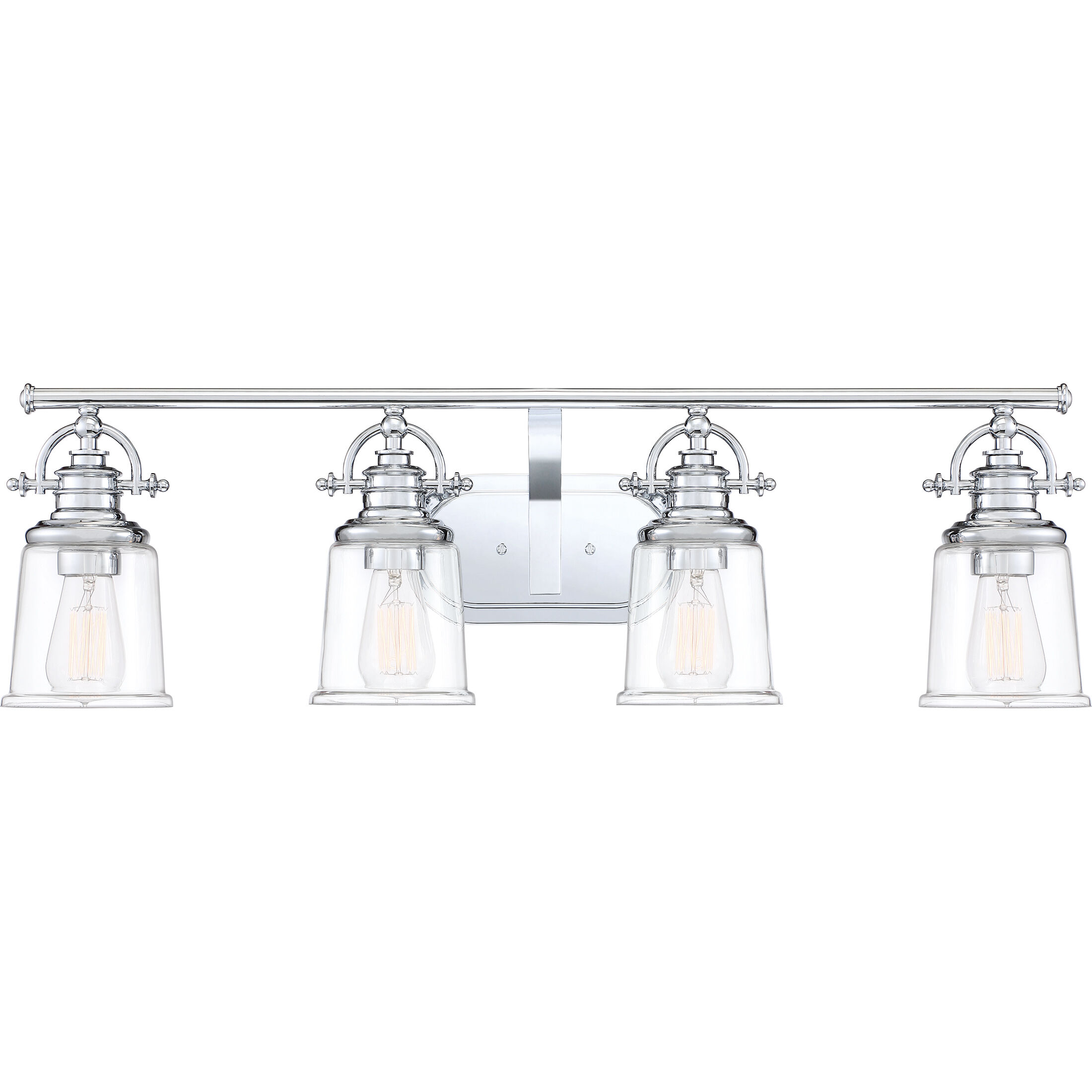Grant 4 Light 32.00 inch Bathroom Vanity Light