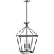 Palma 4 Light 16 inch Black Oxide Indoor Chandelier Ceiling Light