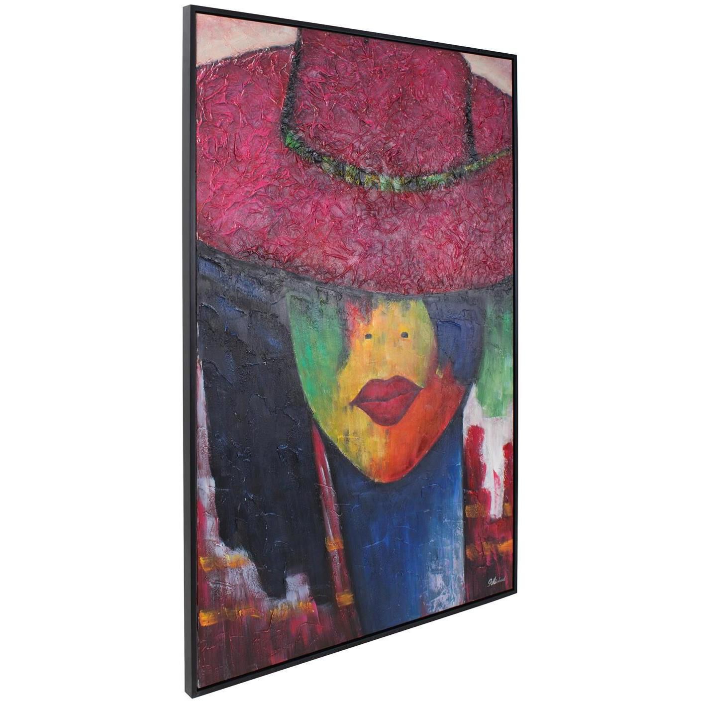 That's Total Miss H 73.75 X 49.75 inch Hand Painted Canvas