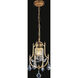 Electra 1 Light 8 inch Oxidized Bronze Up Mini Pendant Ceiling Light