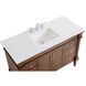 Lexington 48 X 21.5 X 35 inch Walnut Vanity Sink Set