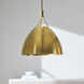 Sean Lavin Sospeso 1 Light 18 inch Natural Brass Line-Voltage Pendant Ceiling Light